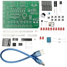 Smart Temperature Humidity Control System DIY Kit, With PCB Board USB Powered Digital Display Electronic Assembly Set, For Educational Training And Hobby