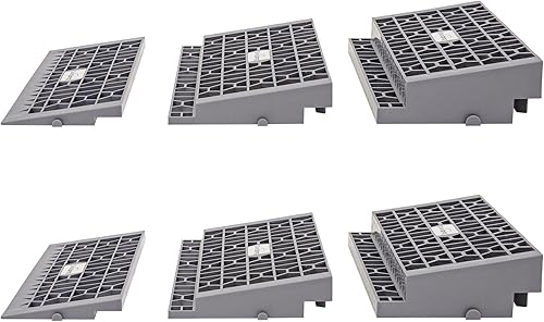 Miniatura 5 de Rampa de umbral múltiple de plástico Silver Spring de 32" W