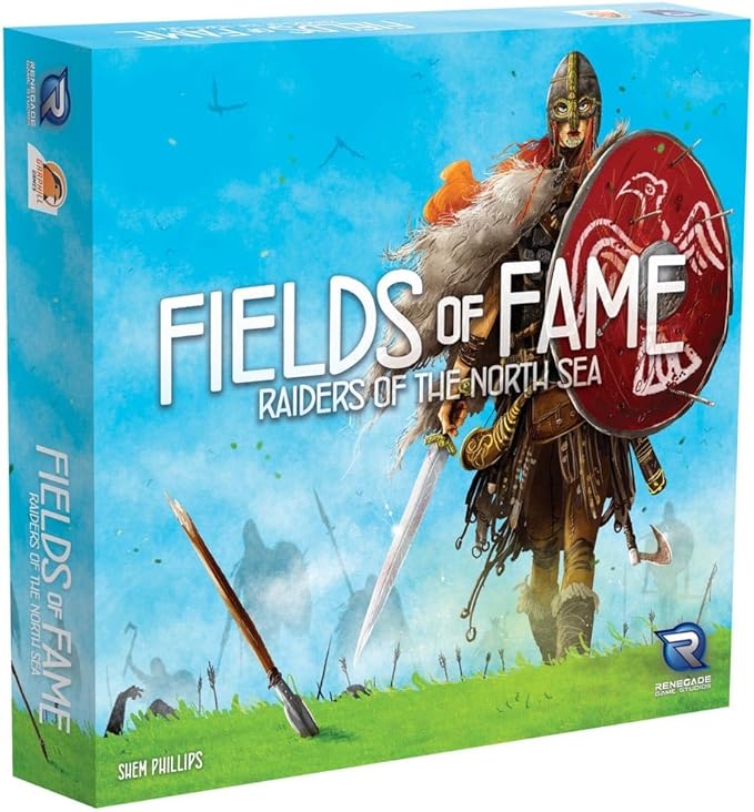Renegade Game Studios Raiders of the North Sea: Fields of Fame Board Game Expansion, 2-5 Players, Strategy
