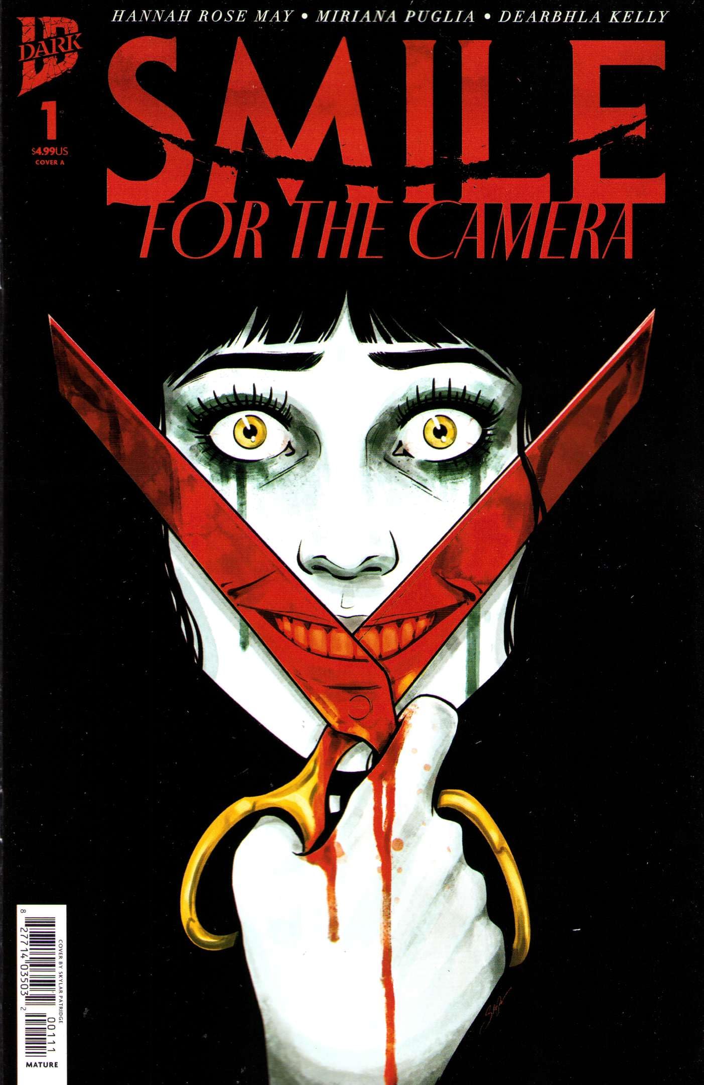 Amazon.com: Smile: For the Camera #1A VF/NM ; IDW comic book | 1st