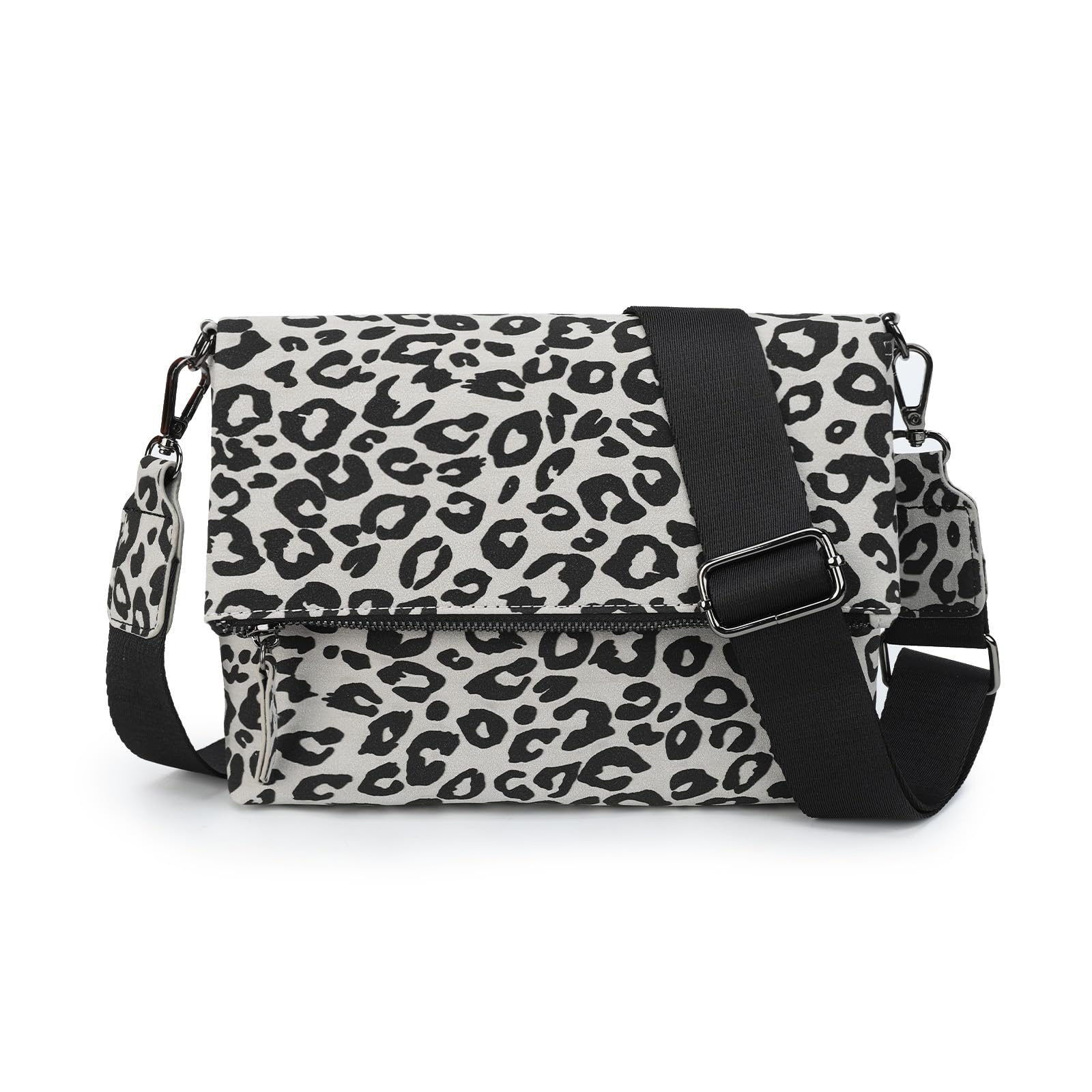Gladdon Umhängetasche damen,Schultertasche mit Reißverschluss, Crossbody Tasche, Leder Handtasche Klein, Daypack……