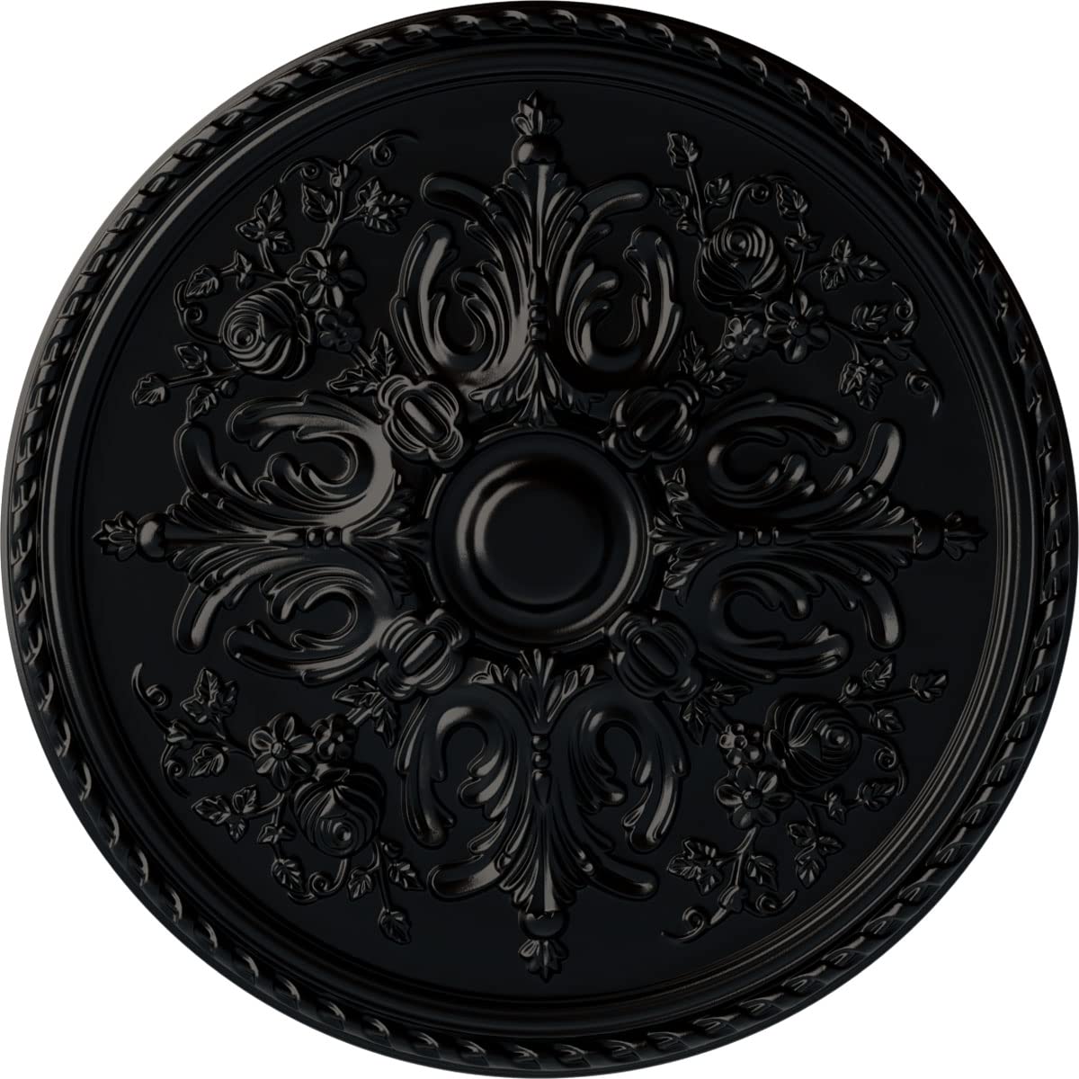 Médaillon de plafond Bradford pour cacher les défauts et sublimer un lustre