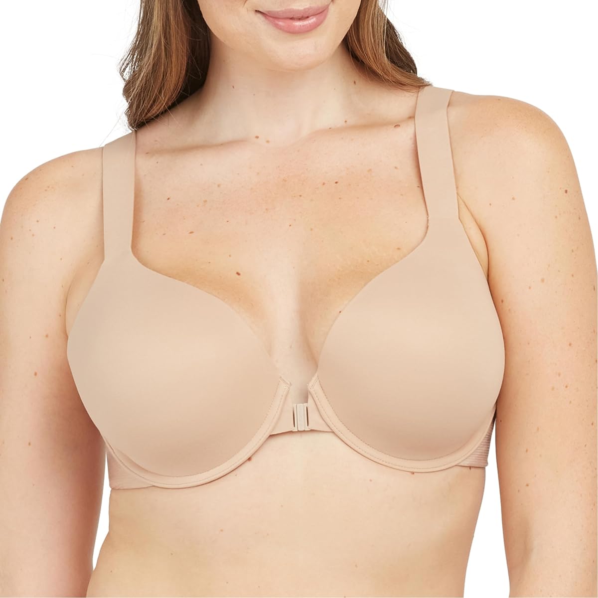 Sujetador SPANXsmooth Bra-Llelujah Lightly Lined Cobertura completa - Sujetador de camiseta - Cierre frontal - Correas elásticas inteligentes