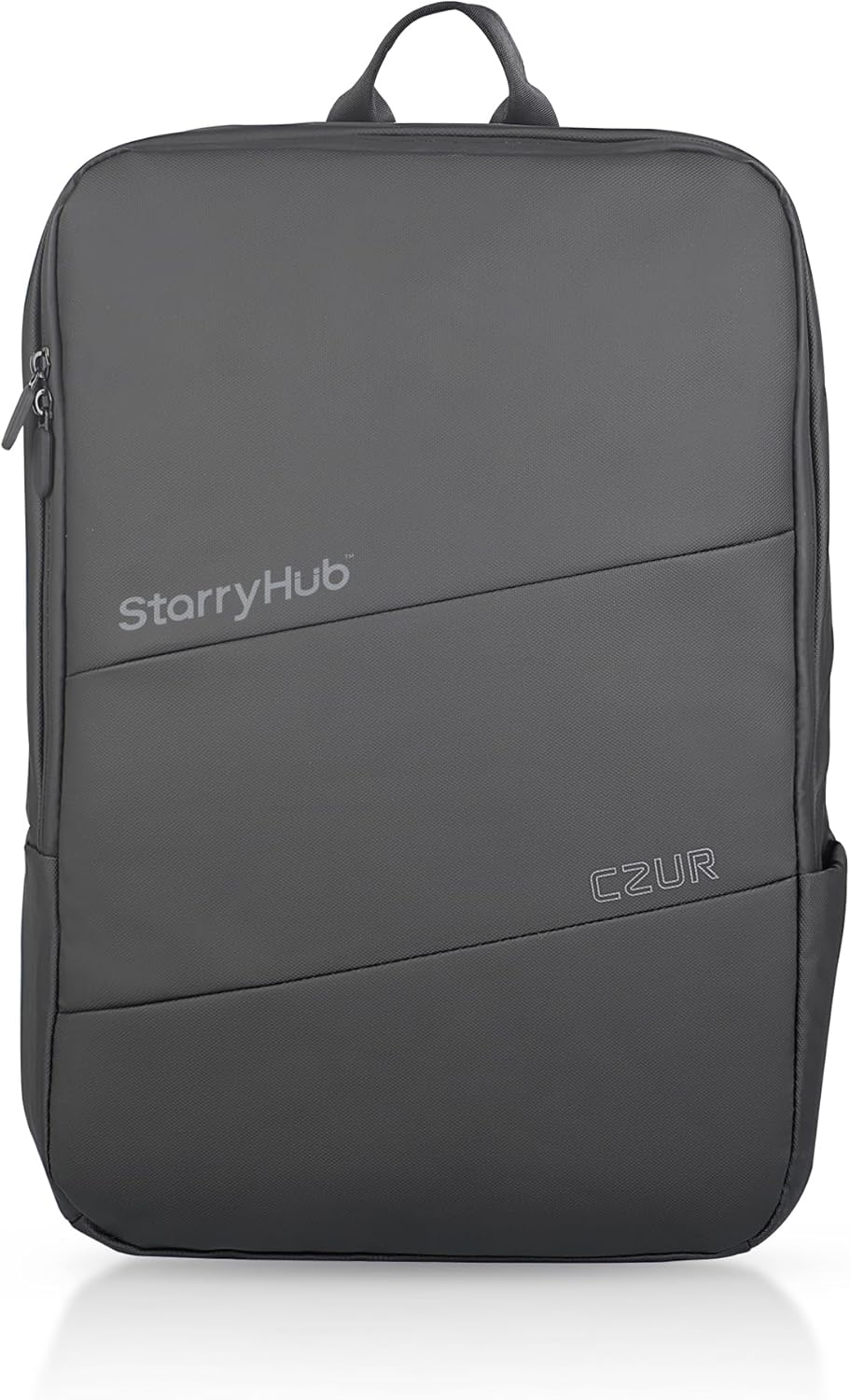 CZUR Business Travel Backpack for Men, Black Water Resistant Laptop Backpack, High Capacity Work Backpack Fits 17.3 Inch Laptop - Image 2