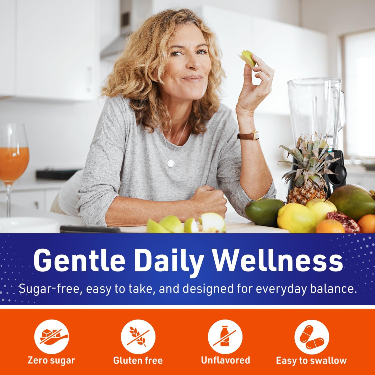 Peridin-C Vitamin C Supplement with Citrus Bioflavonoids – Daily Antioxidant Support – Gentle, Sugar-Free, Gluten-Free Formula – Easy-to-Swallow Tablets – 100 Count