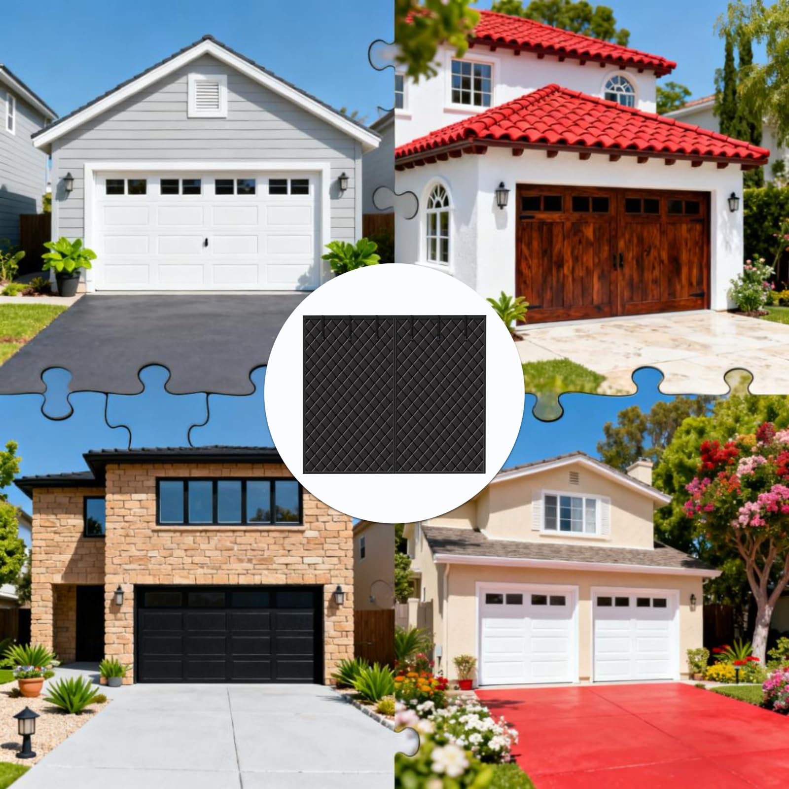 Rideau Thermique Anti Froid Garage, Isolant Porte De Garage, Rideau Thermique Isolant Anti Froid Et Chaleur, Rideaus Pour Porte De Garages, Noir 427x244cm(Gris,305x274 cm)