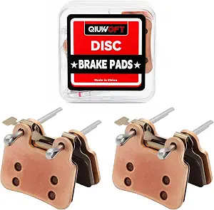 Metal Brake Pads for Ridstar Q20/Q20 Mini/Q20 Pro Ebike, Front and Rear