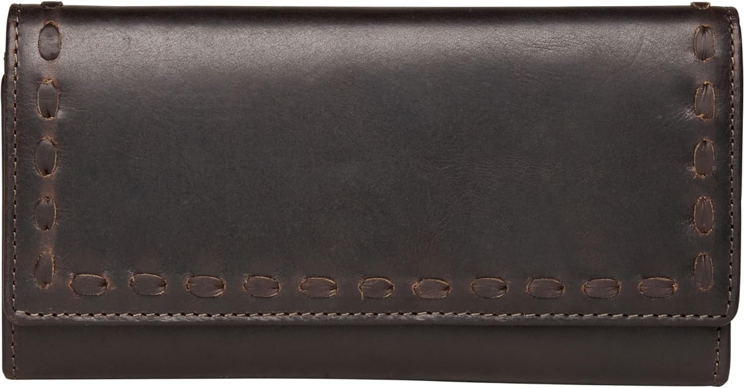 RFID Leather Laced Wallet by Lady Conceal