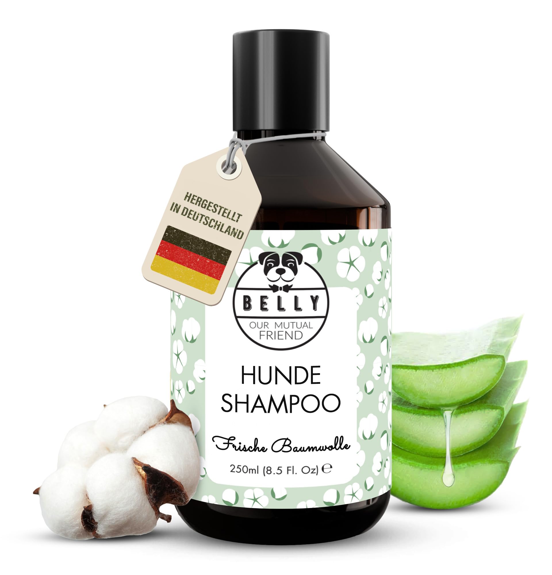 Wolf Belly Hundeshampoo  300 Ml, Fr Hunde & Katzen, Mit Aloe Vera, Fr  Empfindliche Haut Hundeshampoo Fr Babyl