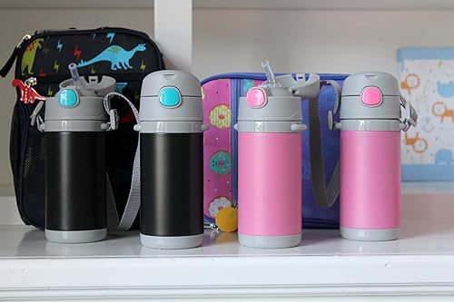Miniatura 6 de Vaso de metal para niños, vaso de metal grabado para niños, vaso personalizado para niños, vasos para sorber con aislamiento térmico para niños