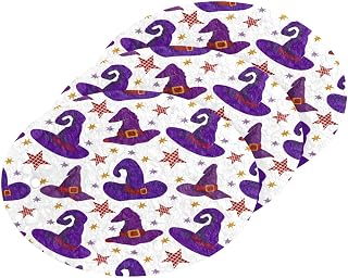 Halloween Witch Hat Gold Star Kitchen Sponges Cleaning Dish Sponges Non-Scratch Scrubber Sponge for Kitchen Bathroom Cars, pack of 3