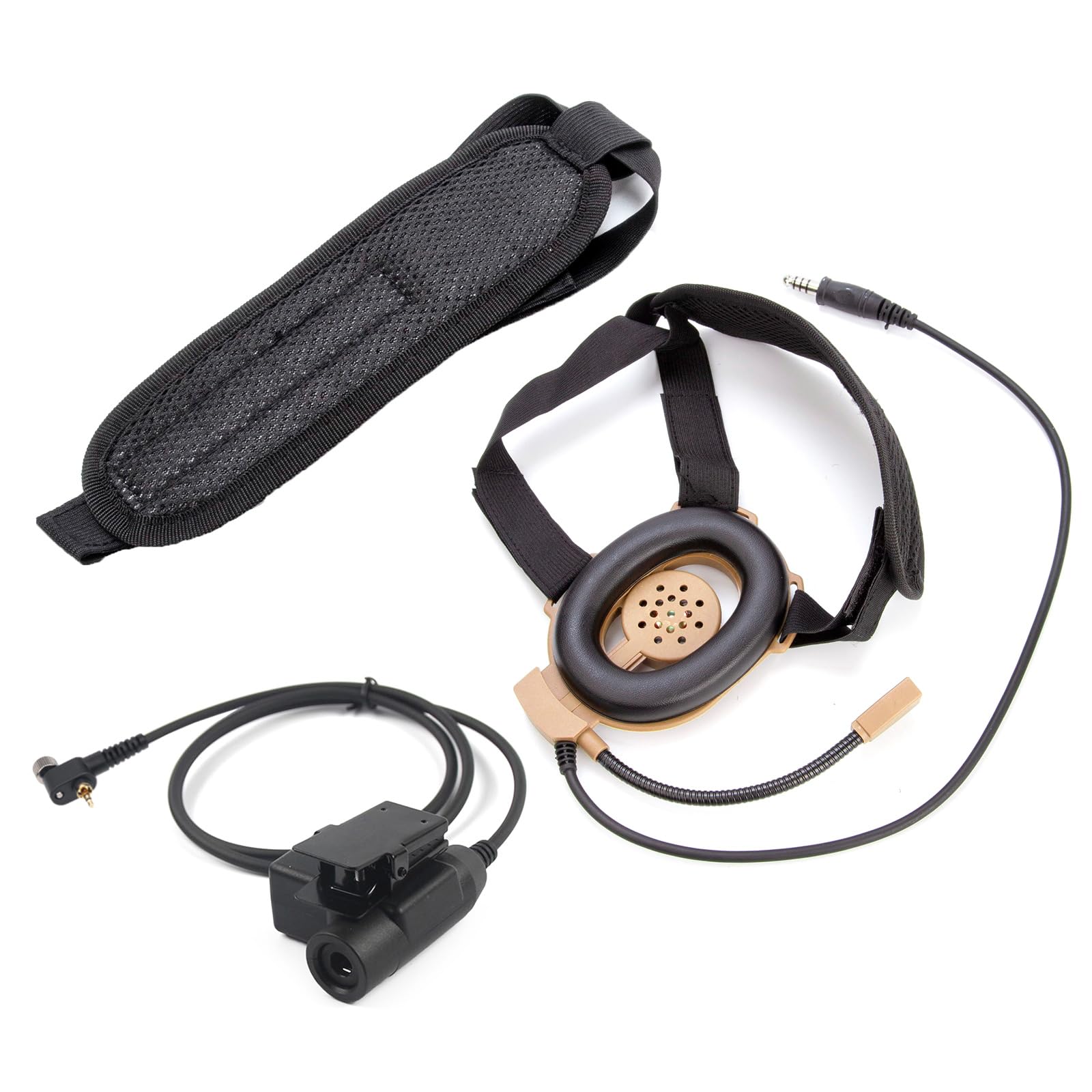 Juego de auriculares de un solo lado y MTP850 para PR1500, HT1000, JT1000, MT2000 y MTX838, comunicación clara en cualquier entorno
