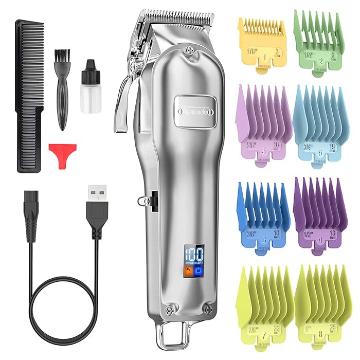 Buy Hair Clippers,Romanda Professional Mens Hair Clippers Rechargeable