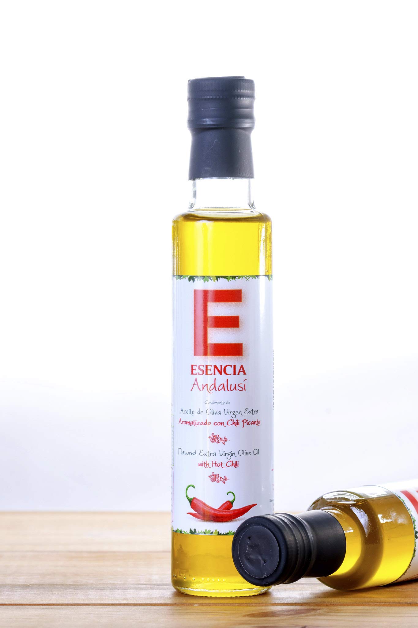 Aceite de Oliva Virgen Extra Aromatizado 250 ml. Aceite con Esencias Naturales. Producto de Jaén - (Jamón Serrano, 1 Unidad) — view 4