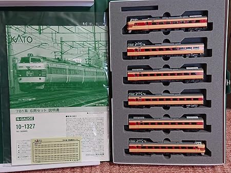 KATO Nゲージ 781系 6両セット 10-1327 鉄道模型 電車 | tspea.org