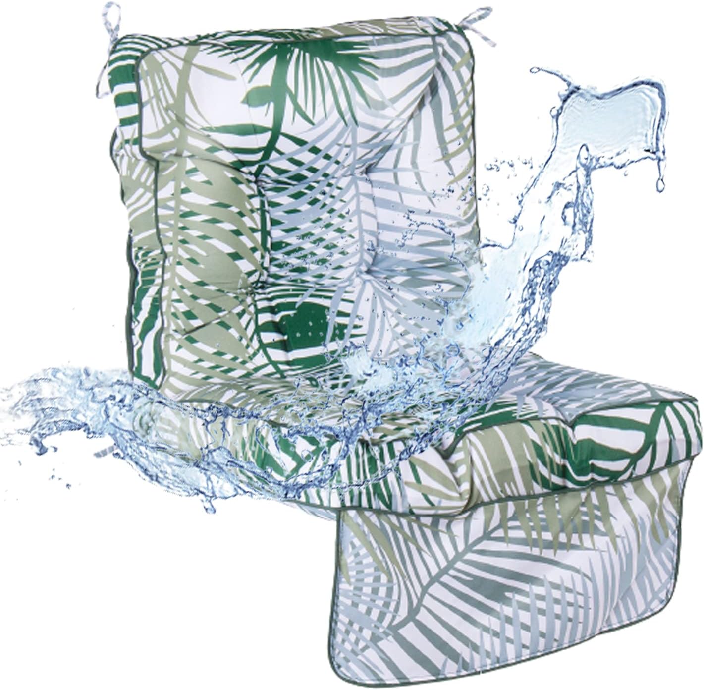 Dttra Patio Swing Cushions Replacement 1/2/3 Seater,Outdoor