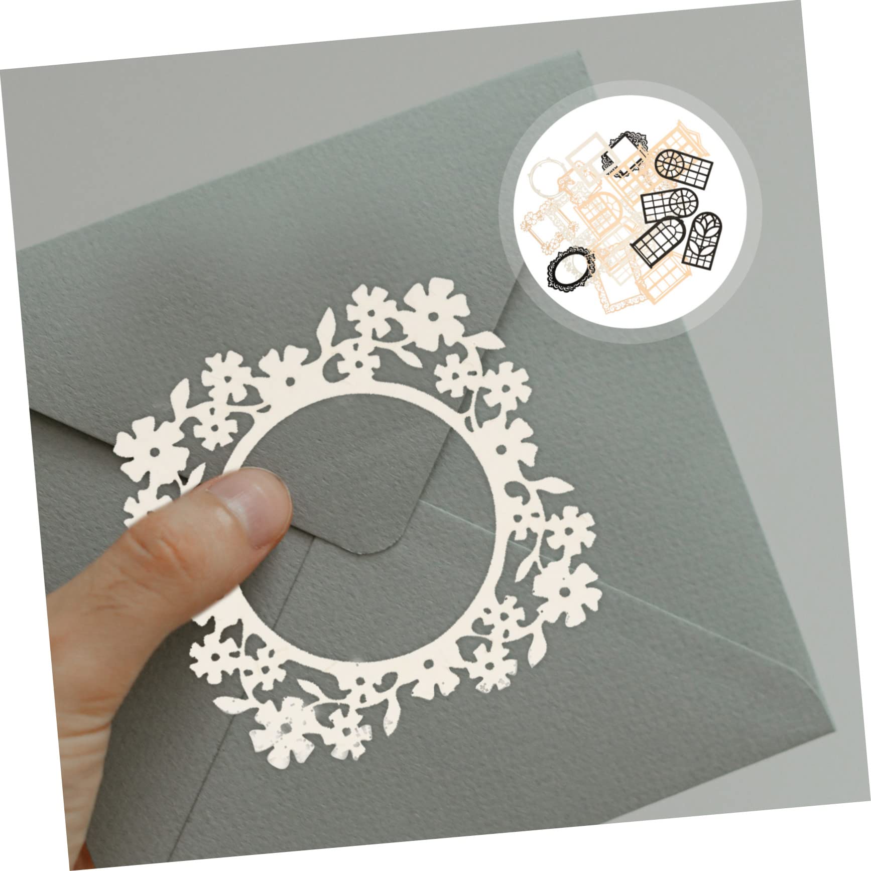 HOODANCOS 200pezzi Per Scrapbooking Materiali Decorativi Per Per Album Fotografici Diverse Fantasie Condividere