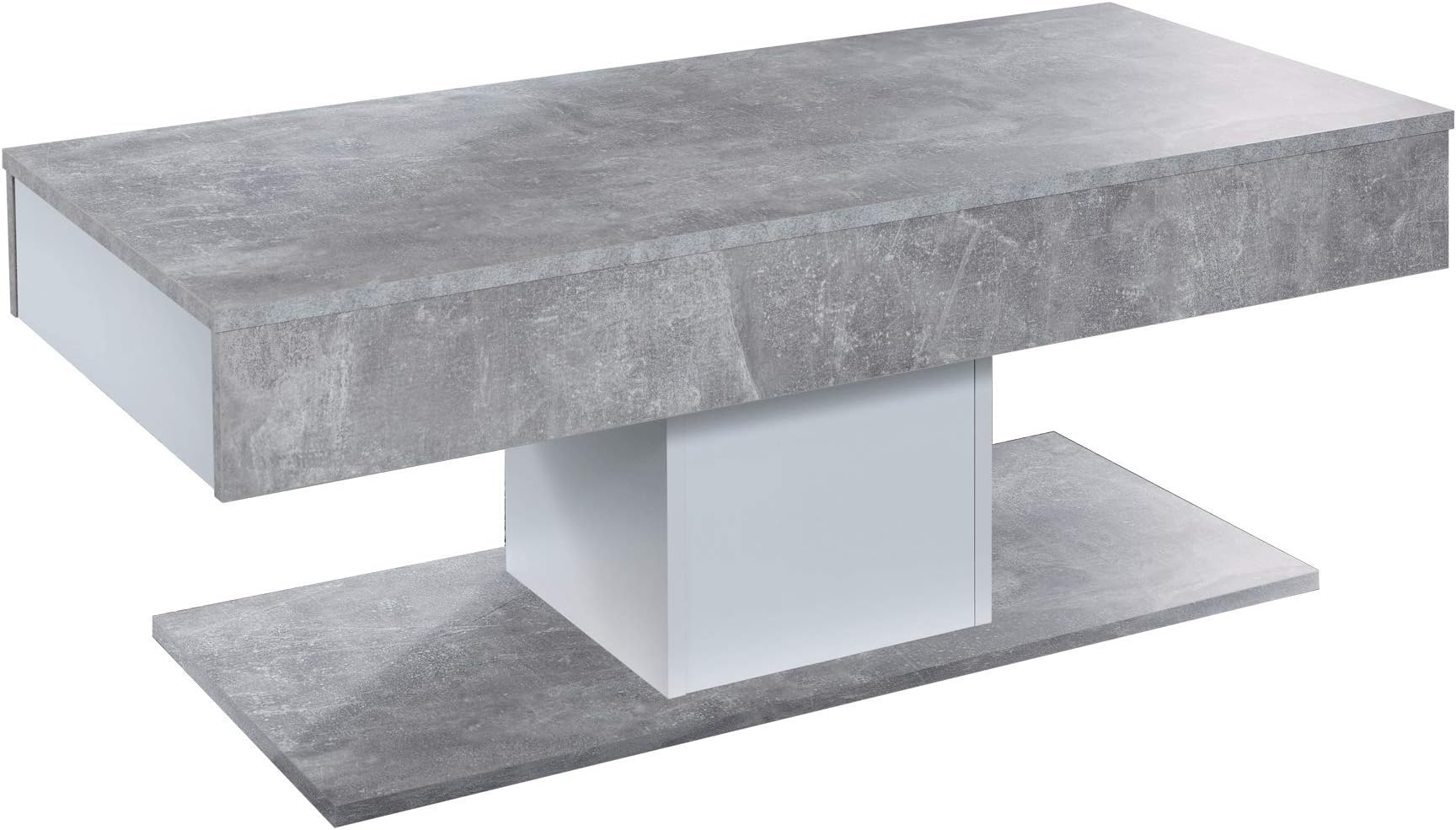 Furnline Wardrobe 4-Piece Set Combination With Lots Of Storage Space, Coast, Wotan Oak Nb Dismissal Gray, 110 x 42 x 118 cm