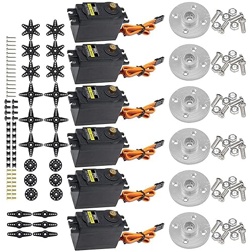 Miniatura 5 de Brazo robótico con 6 DOF y con pinza para Arduino
