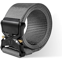 Tactical Belt Military Hiking Rigger 1.5" Nylon Web Work Belt with Heavy Duty Quick Release Buckle
