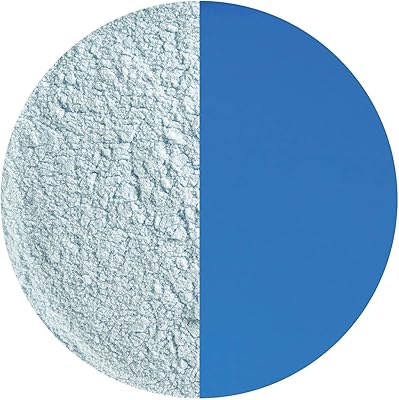 5 Oz Egyptian Blue Opal Powder Frit - 90 Coe