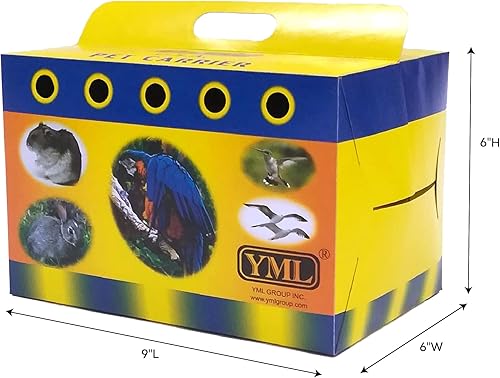 Miniatura 3 de YML Porta cartón para animales pequeños o pájaros, grande, lote de 100