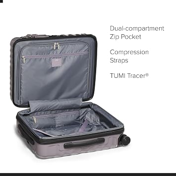 TUMI - 19 Degree Large Expandable Carry-On - 4-Wheeled Carry-On Bag - Travel Accessories - 21.8 X 15.8 X 9.0 - Moon Rock