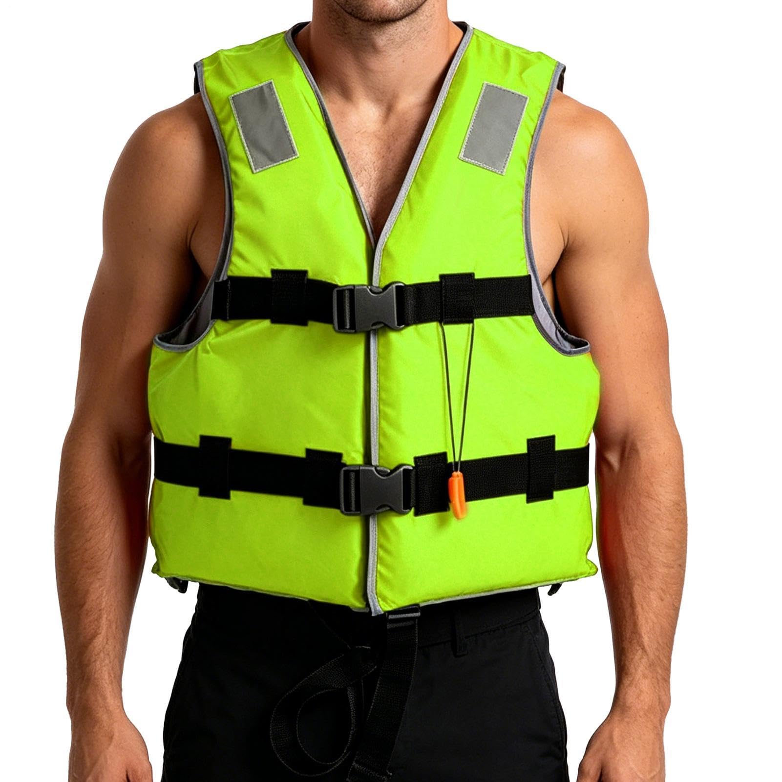 Kamizelka pływacka dla dorosłych, kurtka wodna, kurtka pływająca, do raftingu, jeziora, rzeki, żeglarstwa, surfingu, paddleboardingu, kajakarstwa, wędkowania