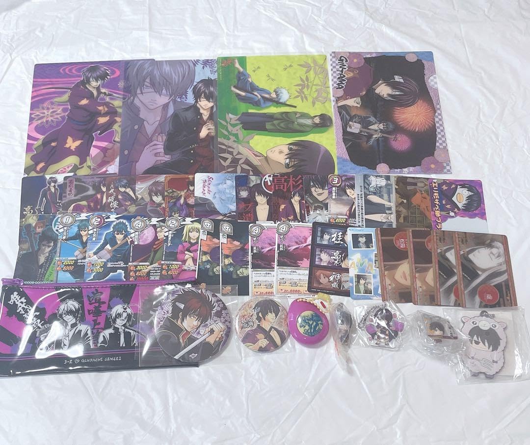 Amazon.co.jp: 銀魂 高杉晋助 鬼兵隊グッズセット : ホビー