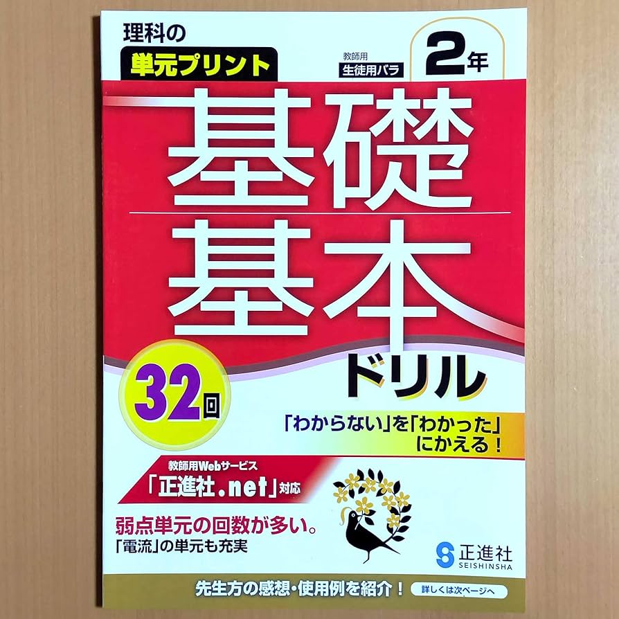 Amazon.co.jp: 2024年度版「理科の単元プリント 基礎基本ドリル