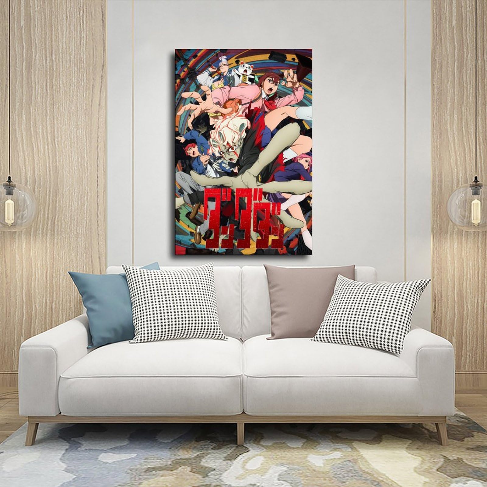 Dandadan Anime Leinwandbild 30x45cm - Rahmen Oder Ohne Rahmen, Hochwertiger Druck