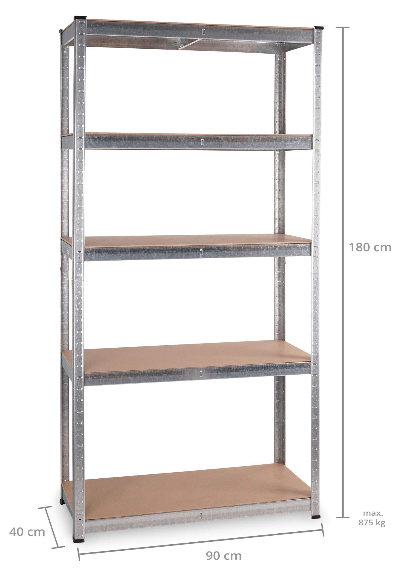 Stagecaptain Heavyrack Lager-Eckregal Extended Set, 8 kg