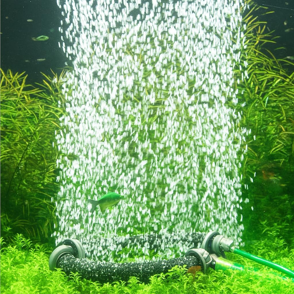 Premium Quality Schedule 40 Aeration Tube - Aquarium Air Bubble Oxygen Diffuser for Fish Tank, Koi Pond, and Hydroponics - Promotes Health of Fish and Plants (0.39" ID, 0.78" OD, 0.20" Wall, 6.56FT)