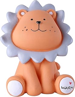Lion Piggy Bank, Cartoon Lion Savings Banks for Kids, Cute Animated Bear Money Bank for Kids, Coin Bank for Girls and Boys, Coin Bank Kids Fun Toy,Practical Gifts for Birthday, Christmas, Baby Shower