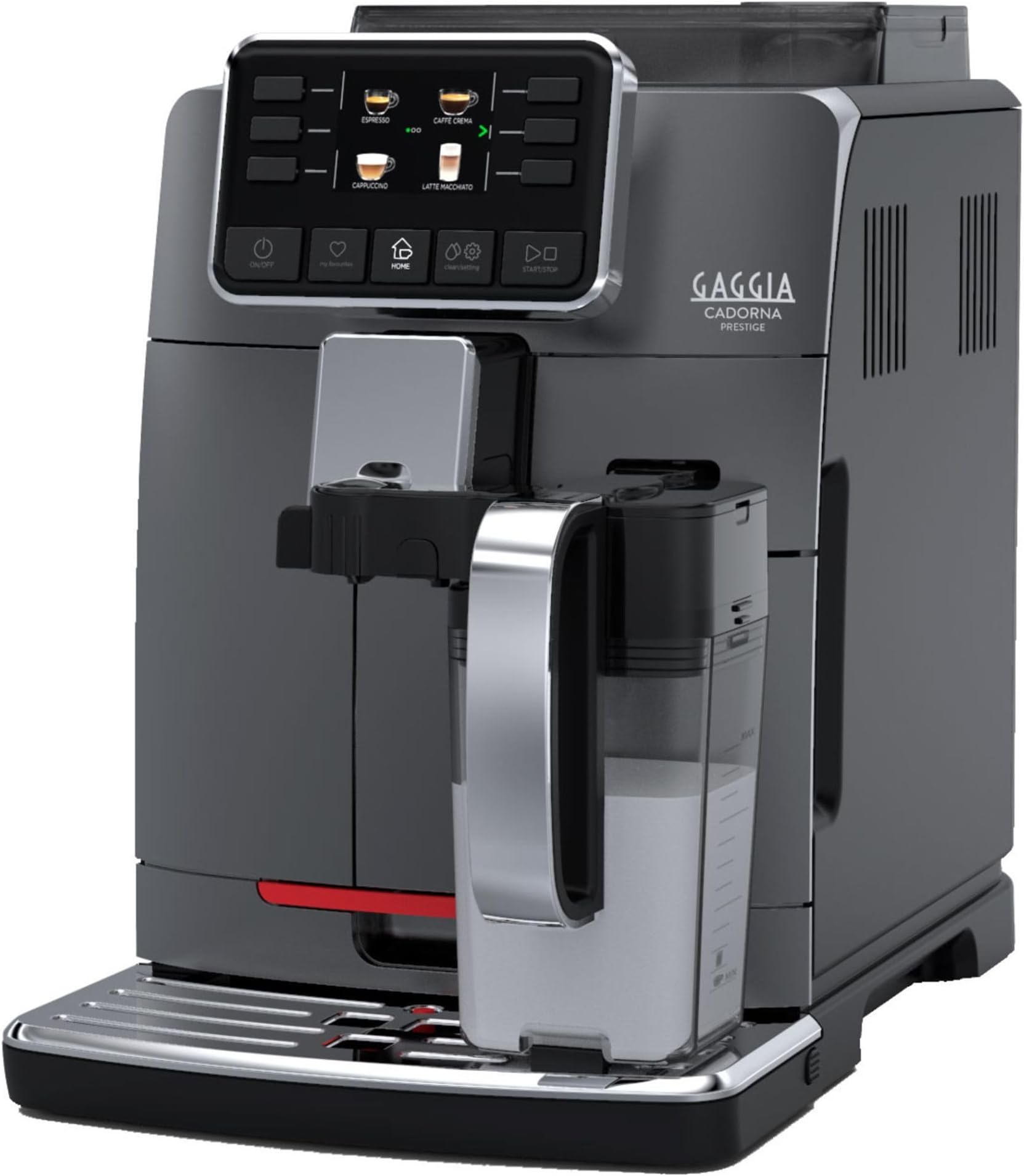 Cadorna Prestige Super-Automatic Espresso Machine, Medium, 60.8 fl.oz. Anthracite