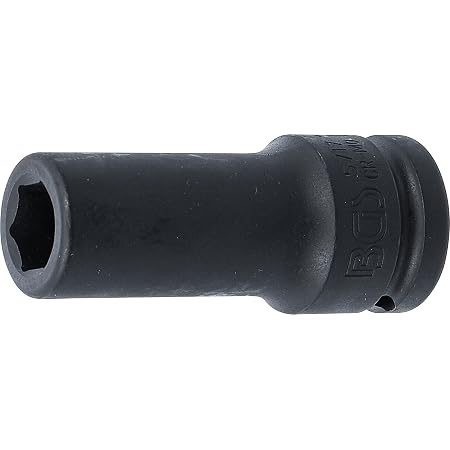 Juego De 11 Piezas De Vasos De Impacto 1/2": Tamaños 10-24 Mm, Acero Cromo Vanadio, Con Adaptadores, Para Reparaciones De Coche Y Bricolaje