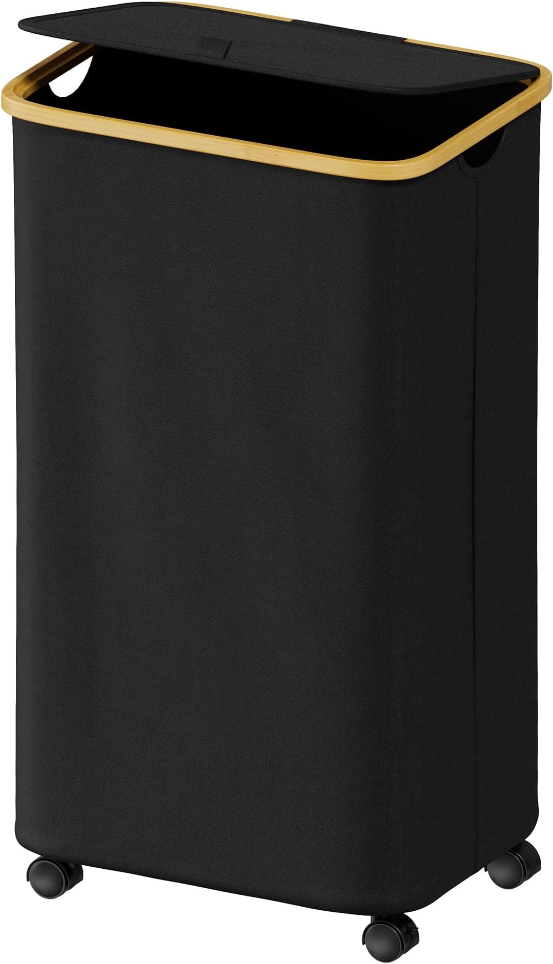 Snughome 93L Rolling Laundry Hamper, Laundry Basket with