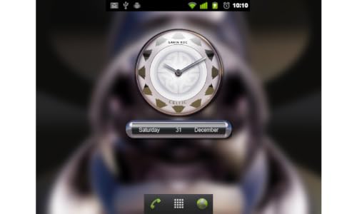 Celtic Beautiful Clock Widget Theme for Android - Thumbnail 4