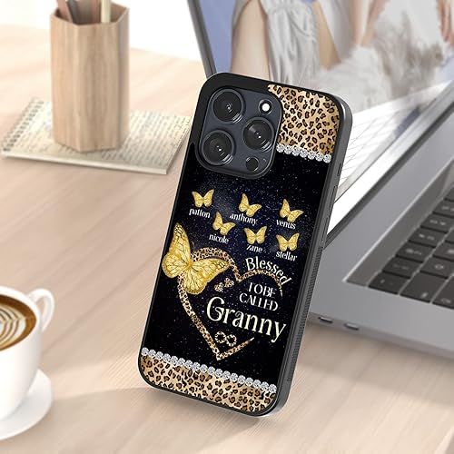 Miniatura 5 de Carcasas con nombre personalizado para teléfono, diseño para mujer para iPhone 11 12 13 14 15 16 17 Pro Max Plus Mini Xr Xs para Samsung S9 S10 S20