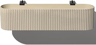 Veradek Demi Series Railing Planter - Hanging Planter Box for Windowsill...