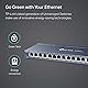 TP-Link 16 Port Gigabit Ethernet Network Switch, Desktop/ Wall-Mount, Fanless, Sturdy Metal w/ Shielded Ports, Traffic Optimization, Unmanaged (TL-SG116) Product Image 4