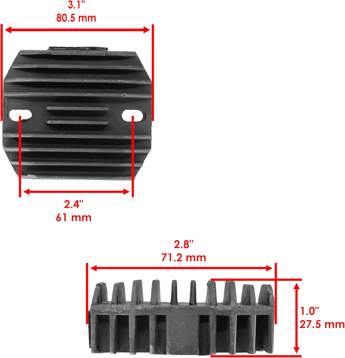 Caltric Stator Regulator Rectifier And Gasket Compatible with Suzuki Vz800 Marauder 800 1997-2004