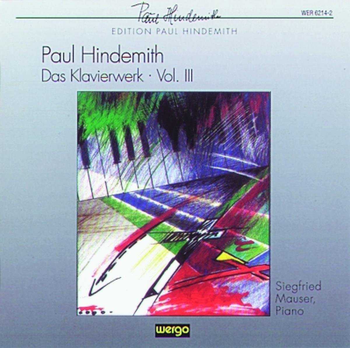 Hindemith - Piano Works, Vol. 3