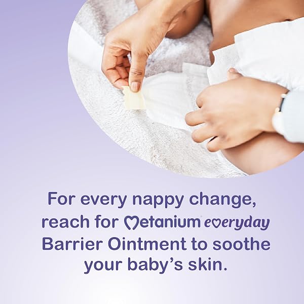 Metanium Everyday Barrier Ointment, Protection From Irritants, For Everyday Nappy Change, Fragrance Free, Lanolin Free 40 g - 5