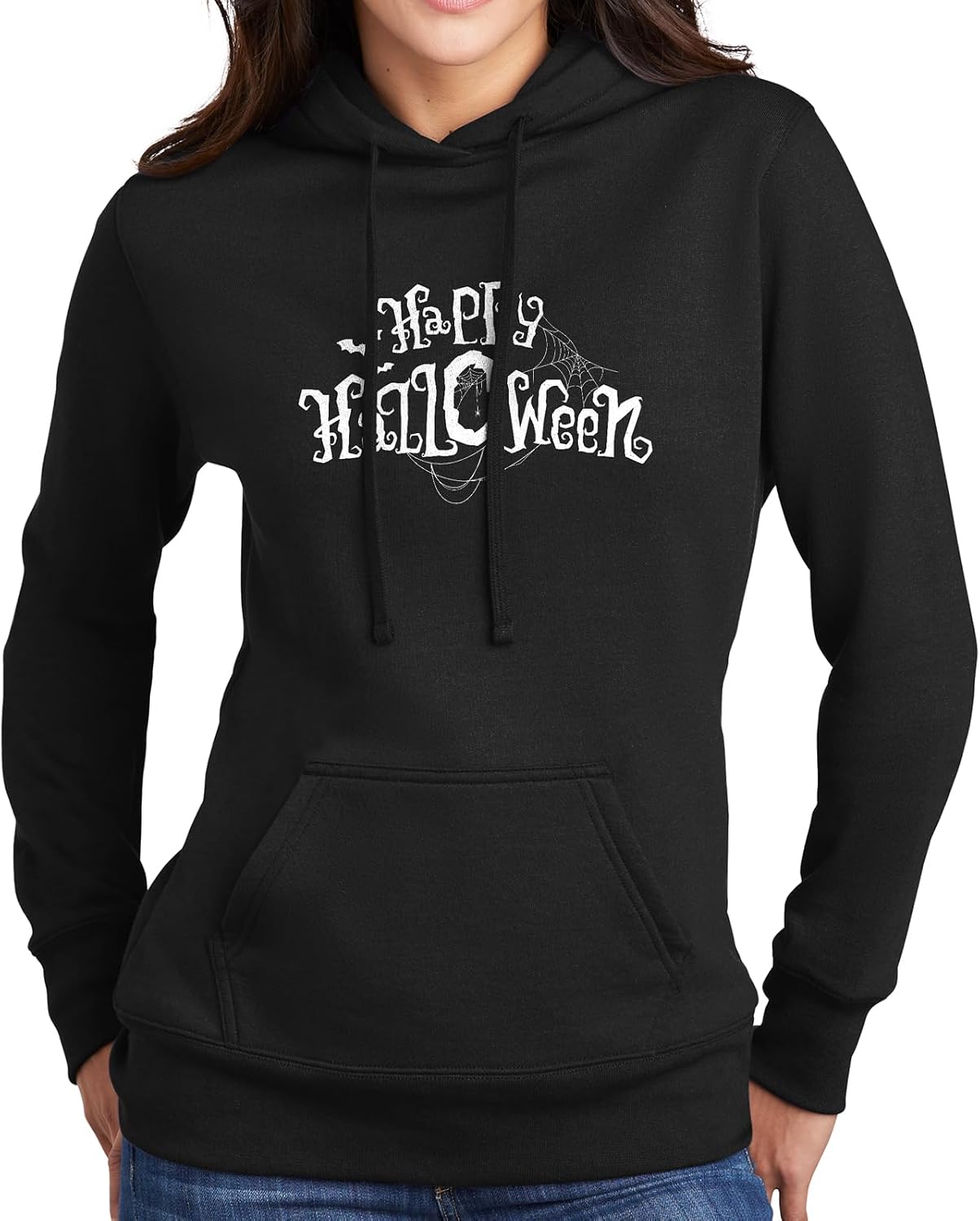 GotPrint Unisex Happy Halloween Hoodie, Halloween Funny Graphic Sweatshirt for Men, Women Casual Lightweight Pullover Hoodies