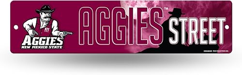 Miniatura 88 de NCAA Rico Industries Placa de calle de plástico Placa de calle de plástico de 4" x 16" Color del equipo,Alternativo,Champ,man