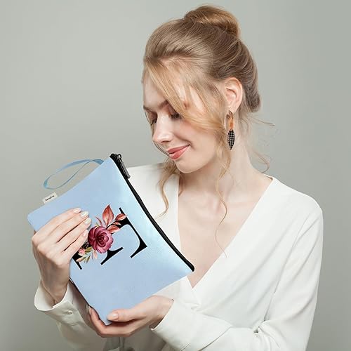 Vista 232 de Vavabox A-Z - Bolsa de maquillaje personalizada, regalos de cumpleaños para mujeres y madres, regalos para mejores amigas, bolsa de cosméticos