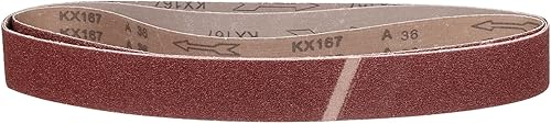 CoCud 1 x 42 Inch Sanding Belt, 3 Pcs 36 Grit Knife Sharpener Belts Work Sharpen