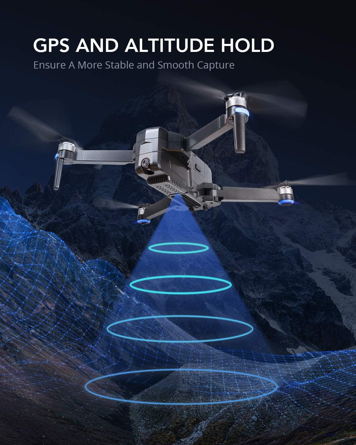 Ruko F11 Foldable GPS Drones with 4K Camera for Adults, Quadcopter with 30Mins Flight Time, Brushless Motor, 5G FPV Transmission, Follow Me, Auto Return Home, Long Control Range Drone for Beginners : Toys & Games
