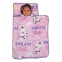 Vista 3 de DreamWorks Gabby's Dollhouse Dream It Up - Tapete para siesta de Pandy Paws rosa y morado